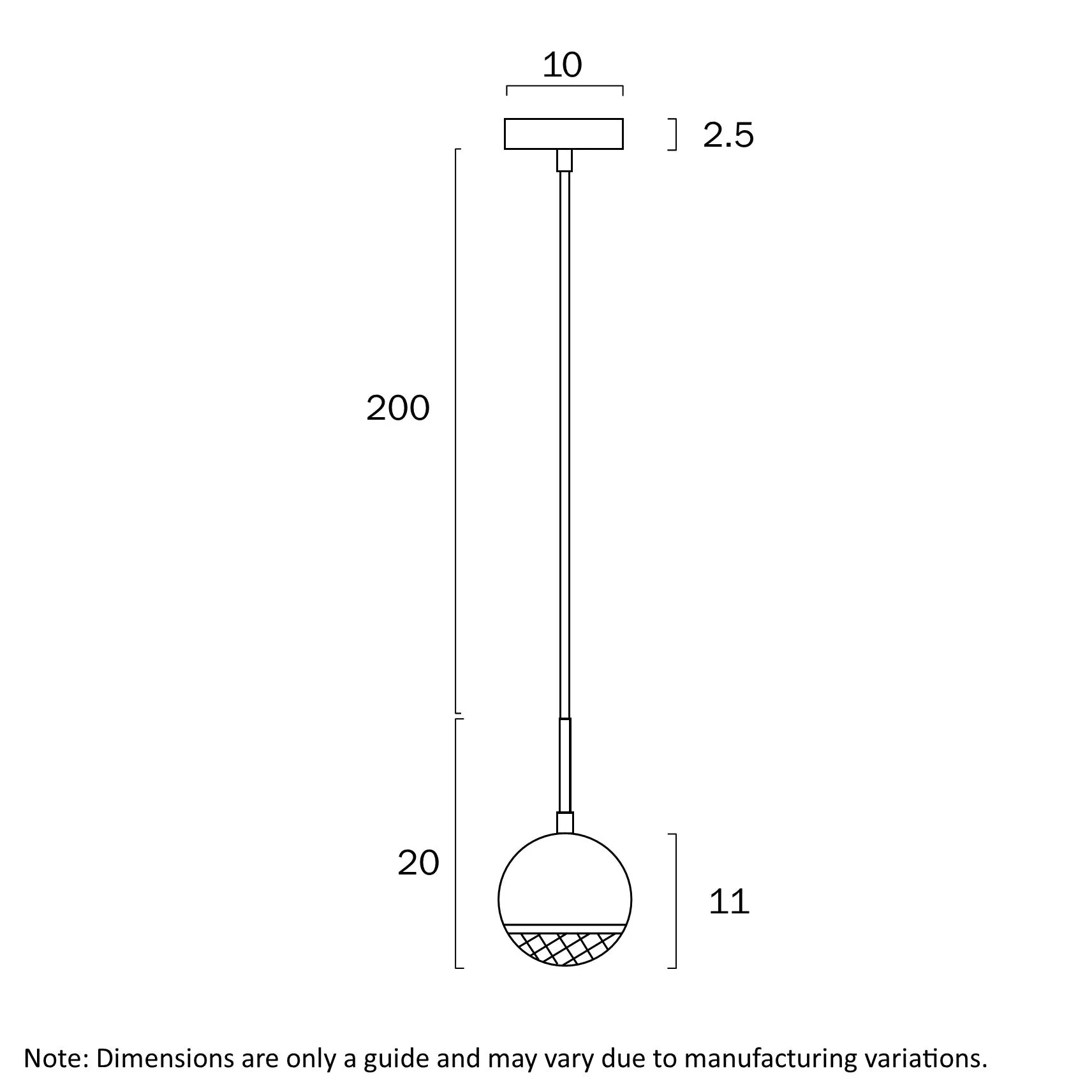 Telbix Oneta 1 Lights Pendant - Image 7
