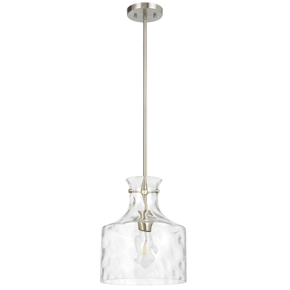 Telbix Perron 1 Light Pendant in Nickel, Black and Antique Gold - Image 12