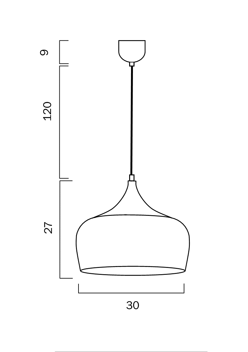 Telbix Polk 30 Pendant - Image 11