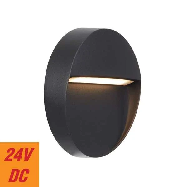 Telbix Terin Square or Round LED Step Wall Light in Black, Verde Green and White - Image 4