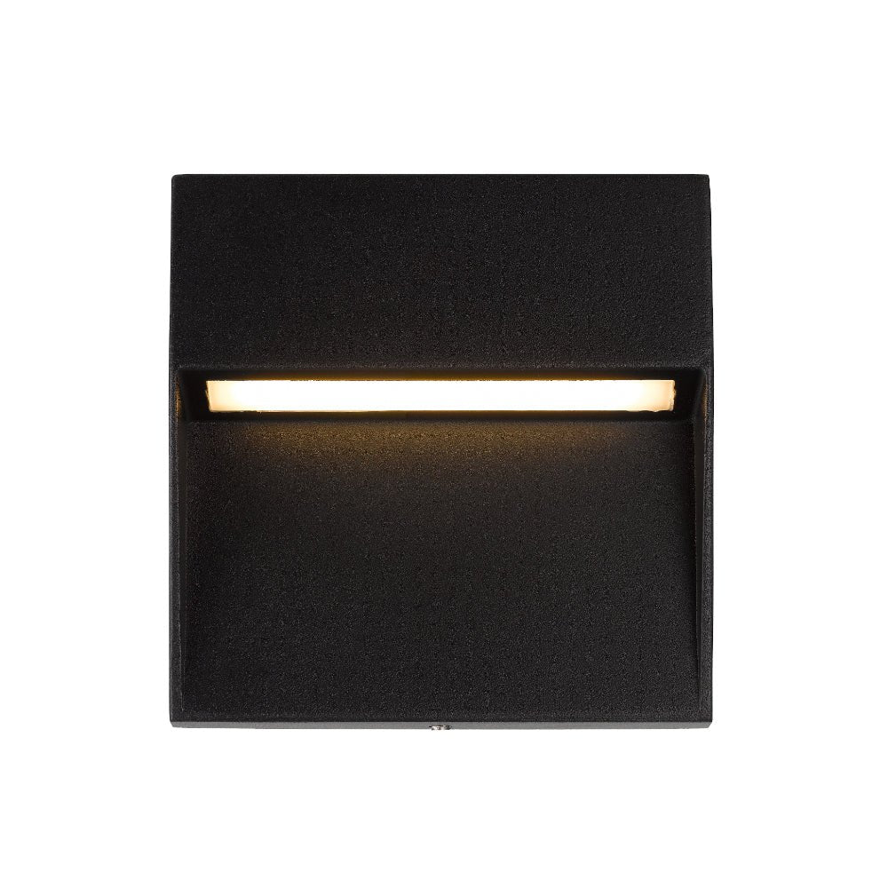 Telbix Terin Square or Round LED Step Wall Light in Black, Verde Green and White - Image 8