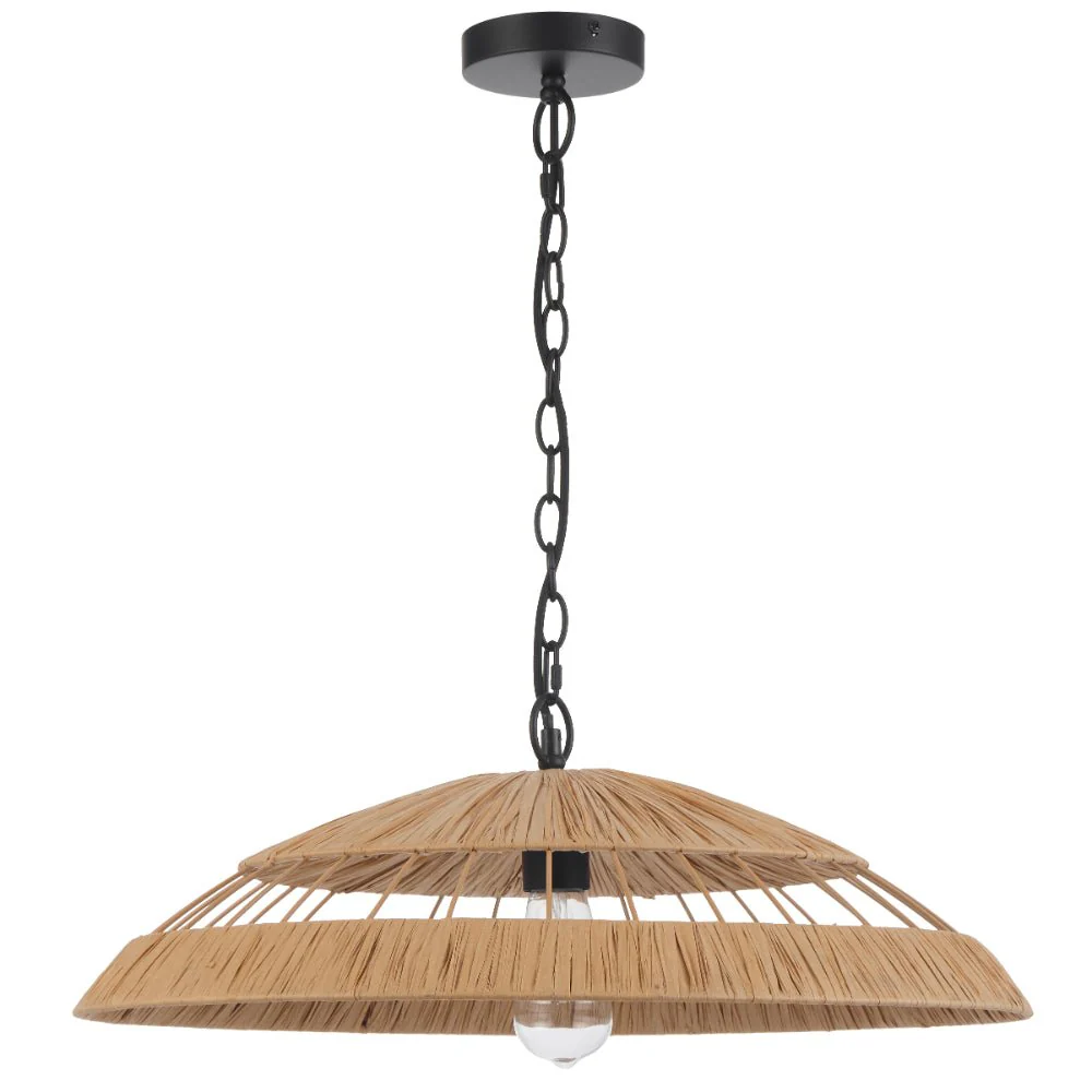 Telbix VALLEJO Pendant Light 60 and 80 Natural Color - Image 8