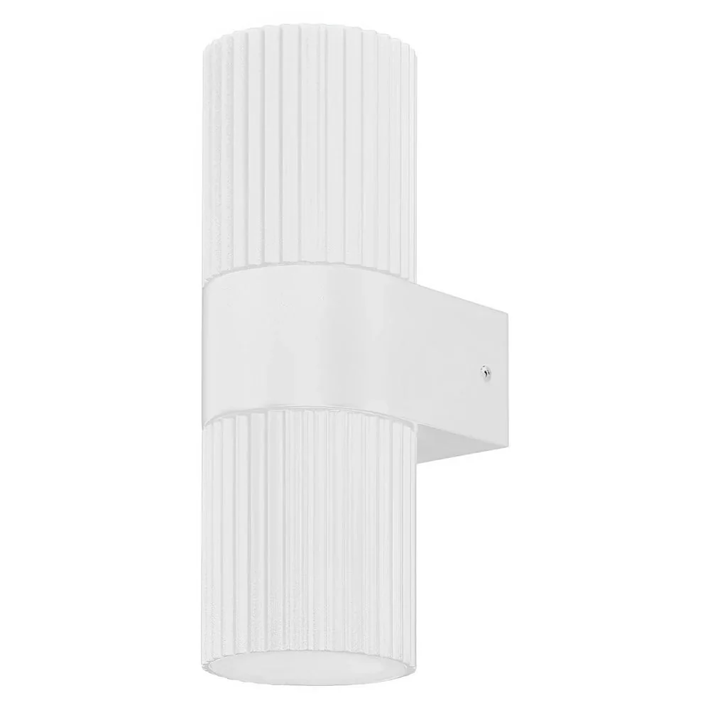 Torsten Outdoor Up and Down Wall Light in White or Black | Lighting Creations - Image 2