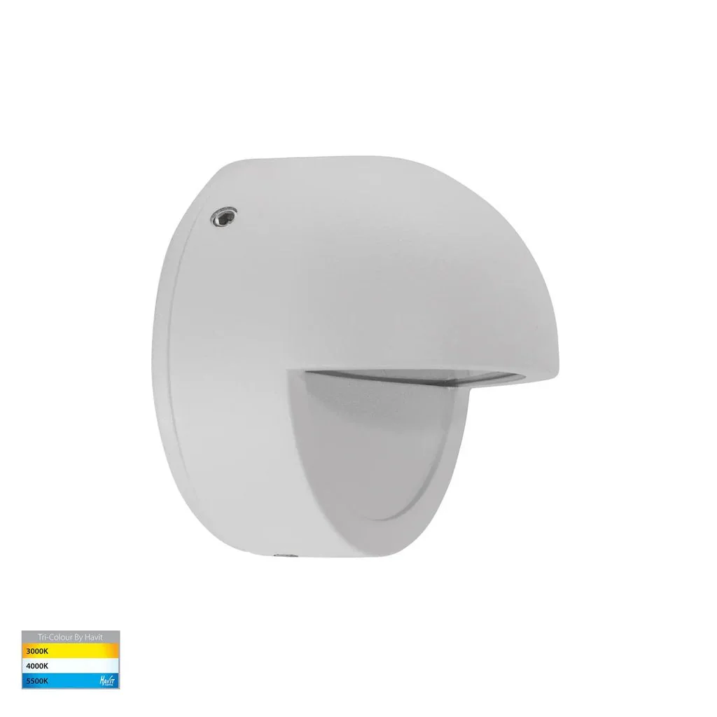 Veko LED Step Light with Eyelid CCT 2w in Black, White Havit Lighting - HV2927T - Image 7