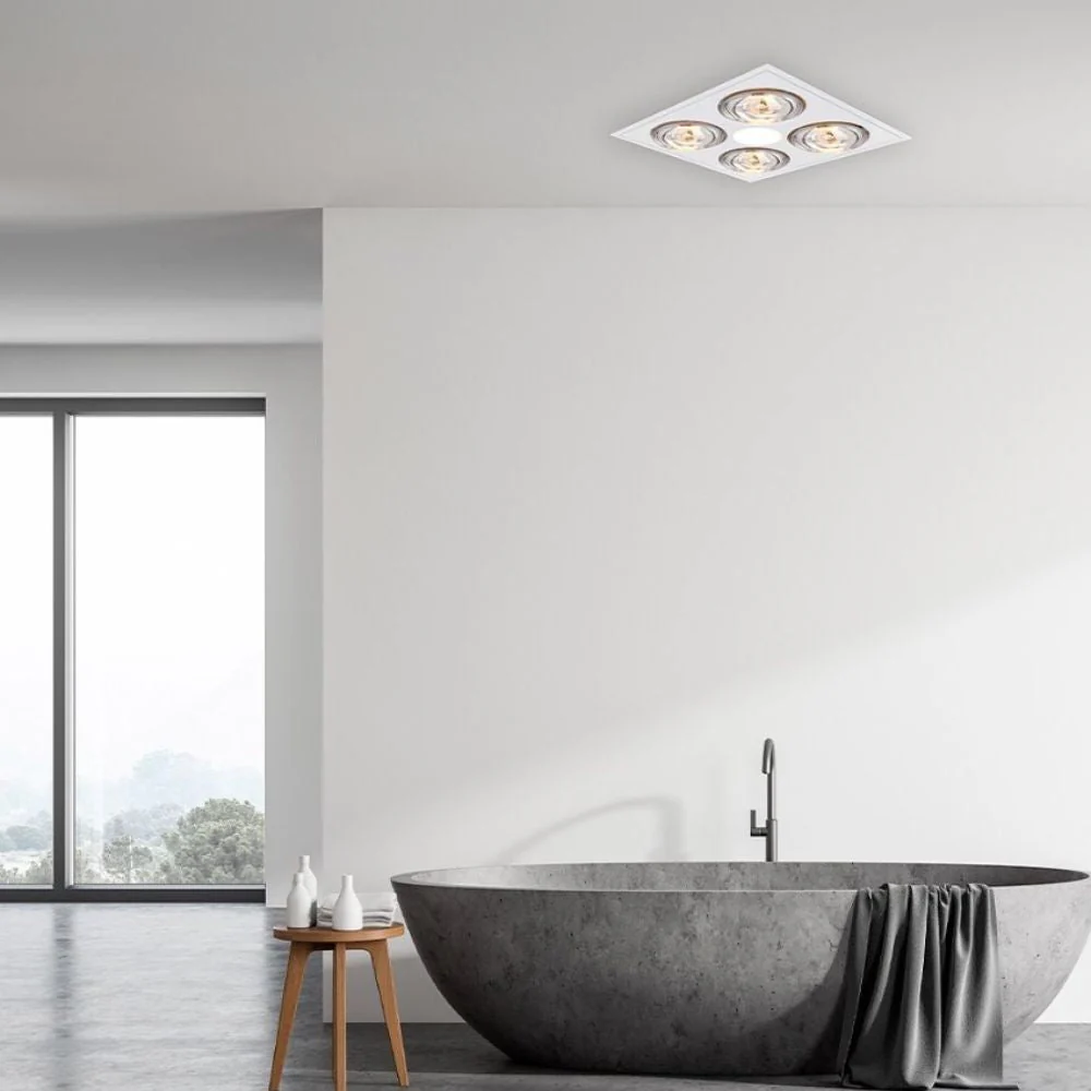 Ventair MYKA-4 - 3-in-1 Slimline Bathroom Heater Light & Exhaust Unit - Image 3