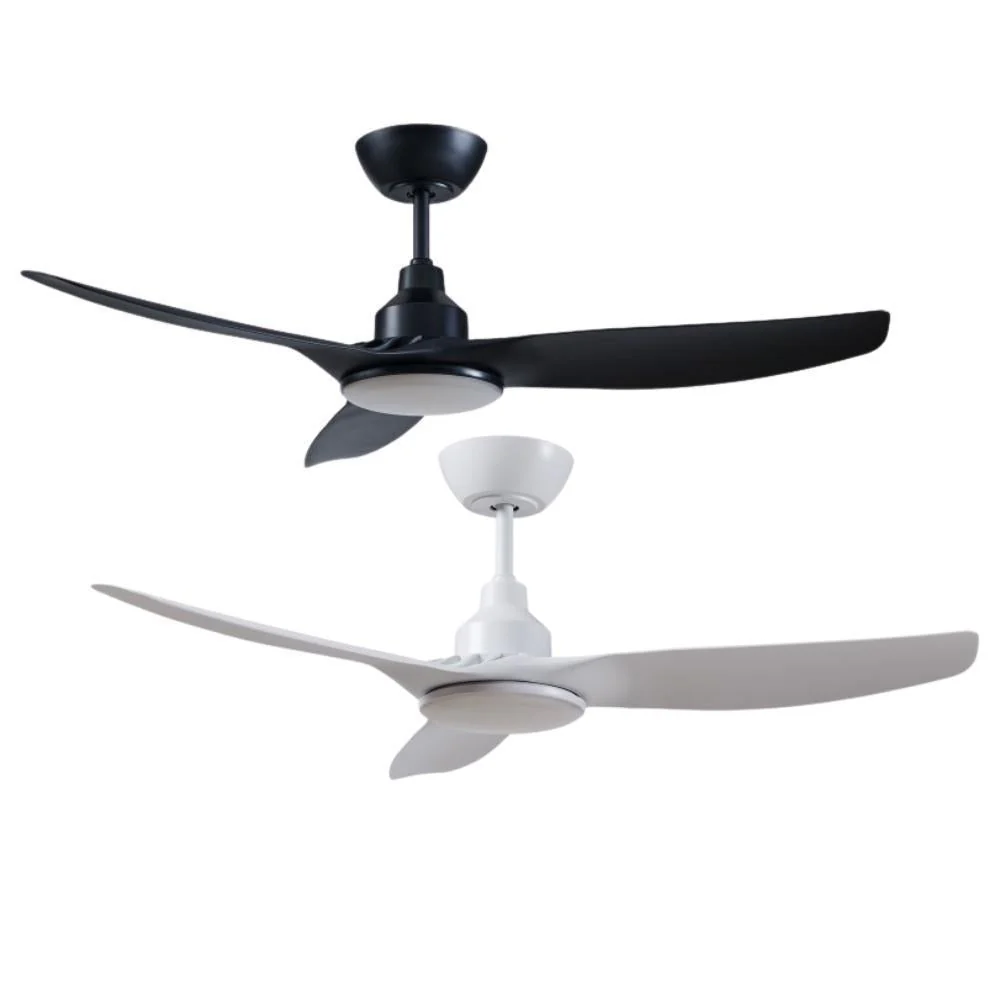 Ventair SKYFAN-60-LIGHT - 1500mm 60" DC Ceiling Fan With 20W LED Light - Smart Control Adaptable - Remote Included