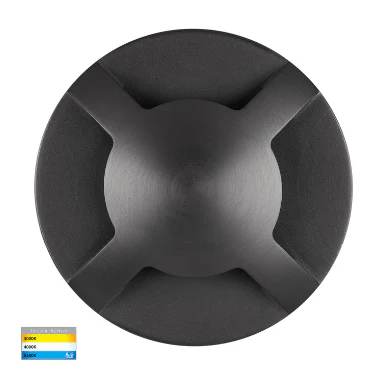Viale LED in-Ground Light Four Way in 316 Stainles Steel, Antique Brass, Brass or Graphite Havit Lighting - HV19092T - Image 2