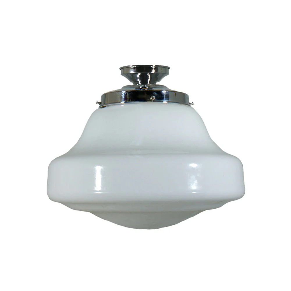 Victorian 9" or 12" or 16" 1 Light Batten Fix Pendant Light - Black/Chrome/Polished Brass - Image 8
