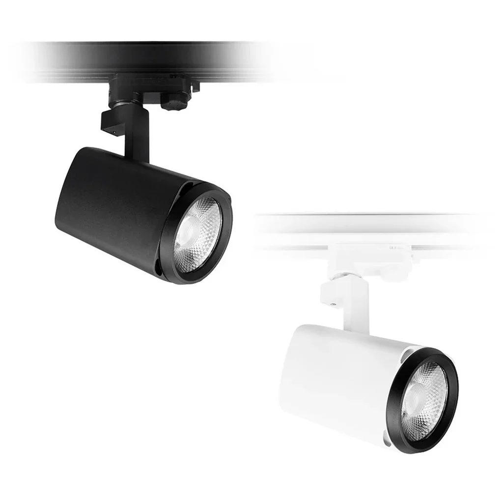 XTI25 25w COB LED Spot Track Light in Black, White or Silver (2700k / 3000k / 4000k VIVID )