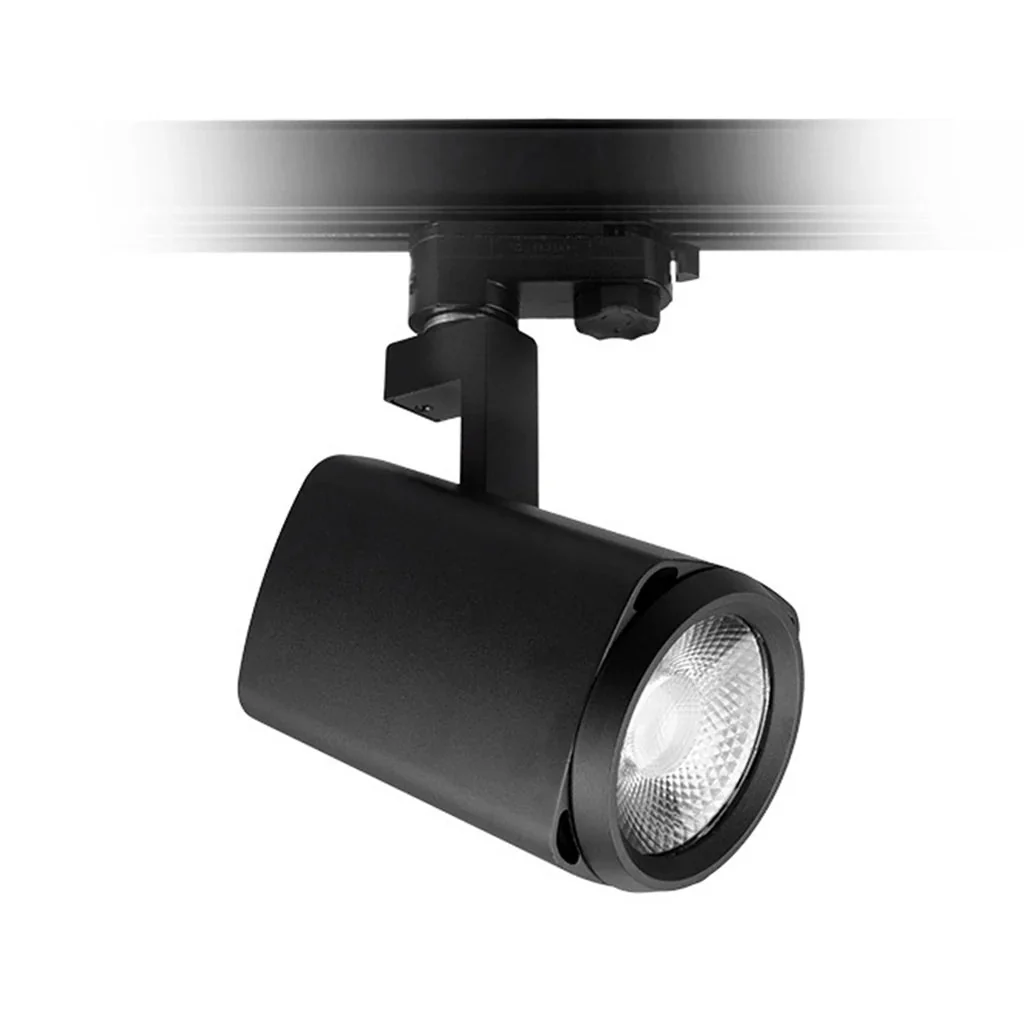XTI25 25w COB LED Spot Track Light in Black, White or Silver (2700k / 3000k / 4000k VIVID ) - Image 2