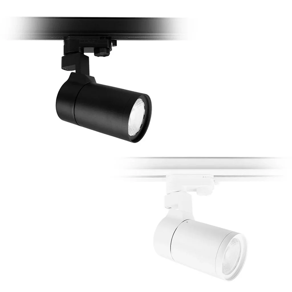 XTO10 10w LED Spot Track Light in Black or White (2700k/3000k/4000k/5000k)